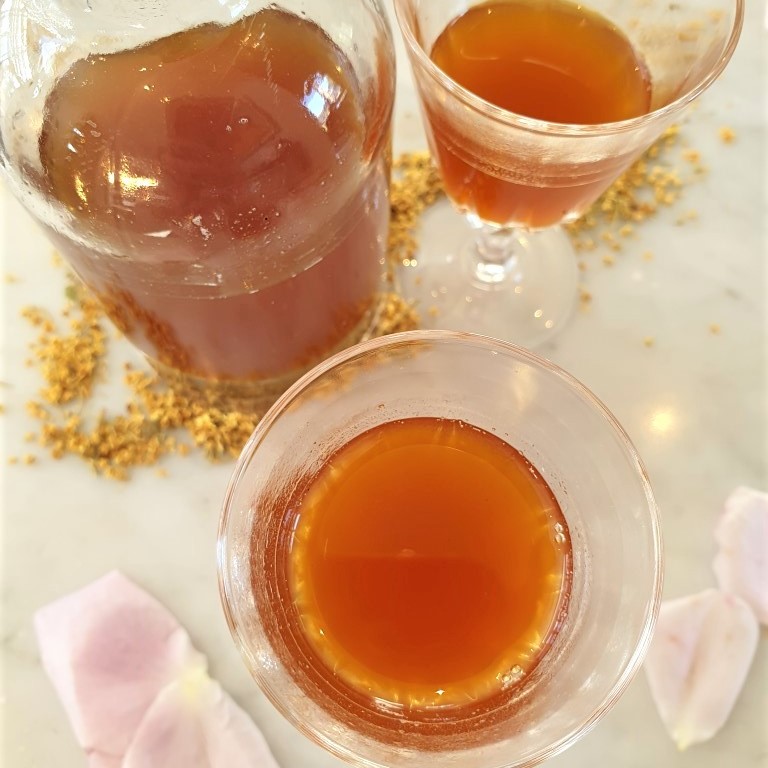Elderflower Liqueur by HerbalTeaBlending.com